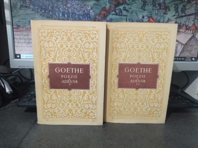 Goethe, Poezie și adevăr, vol. 1-2, Clasicii literaturii universale, ESPLA, București 1953, 079 foto