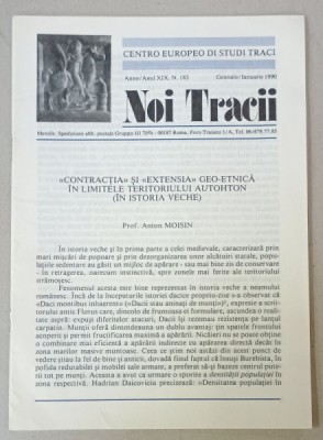 NOI TRACII , REVISTA FONDATA DE JOSIF CONSTANTIN DRAGAN , NR..183 , 1990 foto