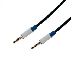 Cablu Logilink BASC15 Jack 3.5mm la Jack 3.5mm 1.5m Black foto