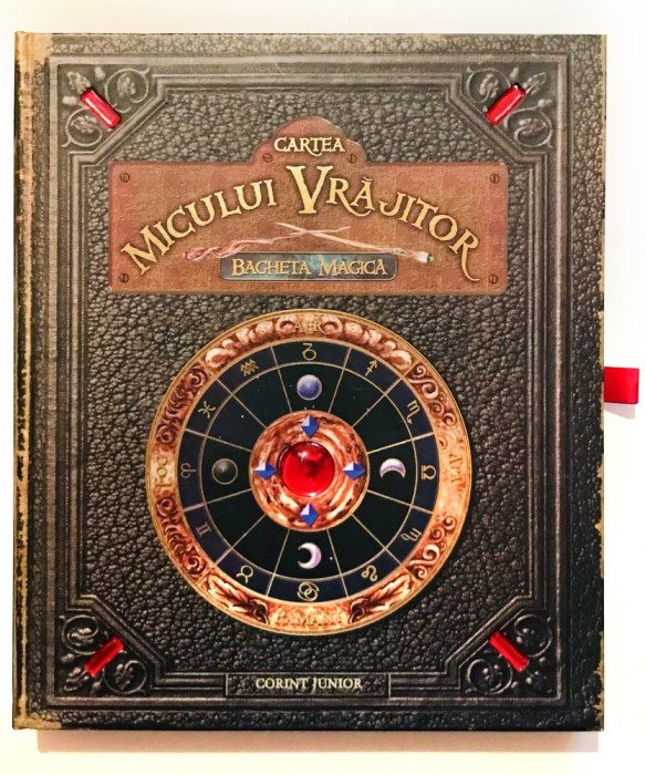 Cartea Micului Vrajitor, Stare excelenta, Bagheta Magica, magie, vrajitorie, carti pentru copii, carte interactiva, Corint Junior,