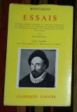 Essais ed. critica vol. 1 din 3 - pagini netaiate / Montaigne