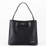 Geanta neagra medie FloraCO Paris F8510 M3