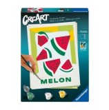 Cumpara ieftin Set pictura pe numere pentru adulti Ravensburger CreArt - Pepene