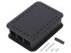 Carcasă neagră pentru Raspberry Pi 4 B