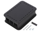 Carcasă neagră pentru Raspberry Pi 4 B