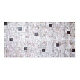Panou Decorativ PVC Mozaic Striat 96x48.5 cm, Paravane Interior, Rezistent Umiditate, Montaj Facil, DMS