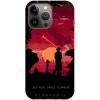 Husa compatibila cu Apple iPhone 14 Pro Max model Space Cowboy, Silicon, TPU, Viceversa, Transparent, Carcasa