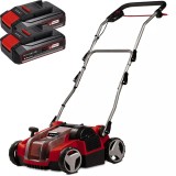 Einhell GE-SC 36/35 Li PXC + Twinpack CB - Scarificator 350 mm + Set 2 acumulatori Li-Ion 18 V 2.5 Ah