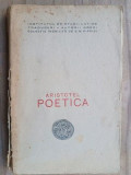 Poetica Aristotel - Editie 1915, Carte Veche, 176 Pagini, Format 20x13