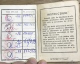 ACTE (4) Carte de identitate CFR veche (anii '70), &icirc;n stare bună de conservare, ideală pentru colecționari.