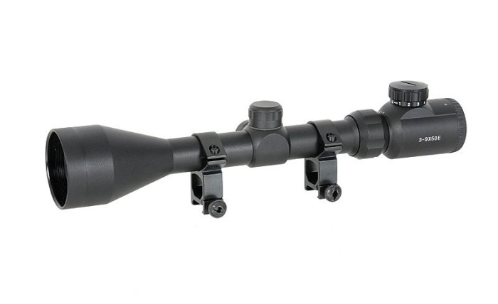 Luneta 3-9x50E reticul iluminat ACM