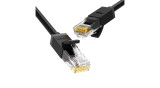 Ugreen Cablu patchcord Ethernet RJ45 Cat 6 UTP cablu LAN 1000 Mbps 20m - negru (20166)
