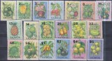 Timbre cu fructe din Samoa, Nestampilat