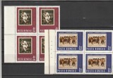 ROMANIA 1967 LP 648 - 60 ANI DE LA RASCOALA TARANILOR DIN 1907 BLOC DE 4 MNH
