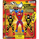 Set 3 figurine flexibile Jaru, Ninja Force