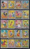 A12 S7 6 - Timbre foarte vechi - Fujeira - desene animate - 1972