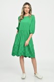 Cumpara ieftin Rochie Medie Dama V262, Verde - XL