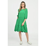 Rochie Medie Dama V262, Verde - M