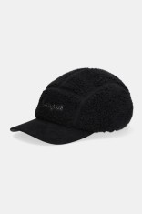 Kangol șapcă FAUX SHERPA 5-PANEL culoarea negru, K5466.BK001