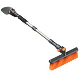 Racleta Auto pentru Zapada cu Doua Capete, Flippy, Dezapezire Masina, cu Maner Lung, Ergonomica, Detasabila, pentru Geamuri si Caroserie, Usor de Util