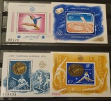 Romania MNH 1976 - JO de vara Montreal si Medalii Olimpice JO de vara Montreal colite dantelate si nedantelate - LP 914 + LP 915 + LP 924 + LP 925