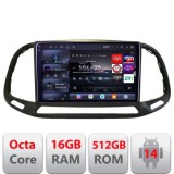 Navigatie Fiat Doblo 2015-2018 Edotec Kit-DOBLO15 8 core QLED 2K 16+512 360 Android Waze USB Navigatie Internet Youtube Radio CarStore Technology