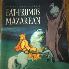 FAT-FRUMOS MAZAREAN - M. Sadoveanu -il. ST. MARTIAN - 1962,