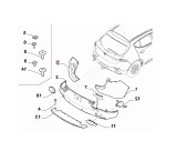 Capac bara spate ALFA ROMEO TONALE, 04.2022-, partea stanga, original,