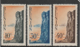 Reunion 1947-Vederi,MNH,Mi.309-311, Protectia mediului, Nestampilat