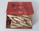 Joc vintage vechi, popice mini de masa, Otto Fischer, Kegelsport auf dem Tische V, Germania
