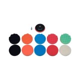 Cumpara ieftin Set bureți polisat, 125mm, m14, 12 piese Yato YT-47931