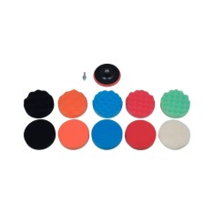 Set bureți polisat, 125mm, m14, 12 piese Yato YT-47931 foto