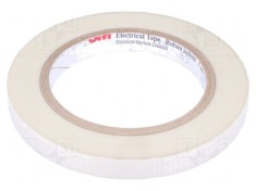 Bandă Electroizolantă Albă 12mm x 33m 3M