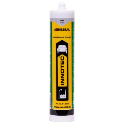 Adeziv etanșant gri 290 ml, incl. v&amp;acirc;rf, adeziv etanșare foto