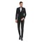 Costum barbati ceremonie slim negru CT009