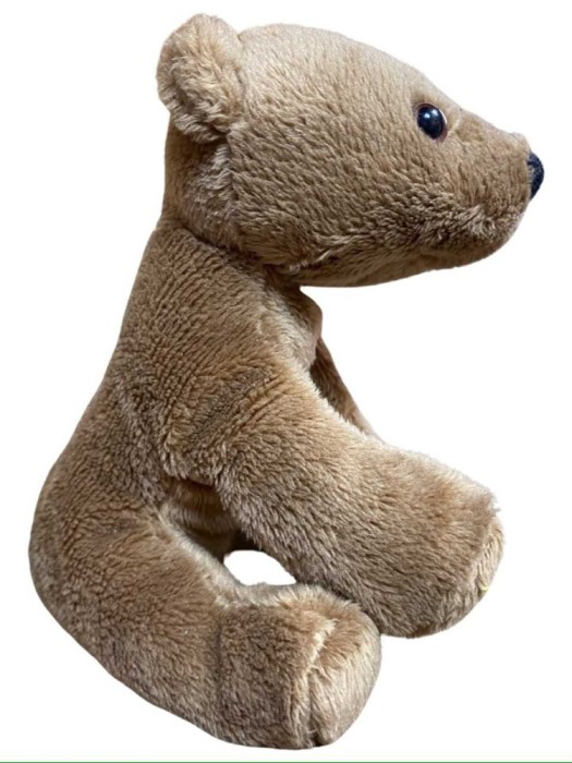 Breloc ursulet de plus maro