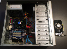 PC Intel I5-2400, 4G RAM, Gigabyte GA-H61M-S2P, HDD 500G, 500W, caseATX, DVD-RW foto