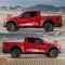 Set 2 stickere autoadezive pentru vehicule Off Road, model &quot;Forest &amp; Mountains&quot;, dimensiune 100 x 20 cm, culoare Alba