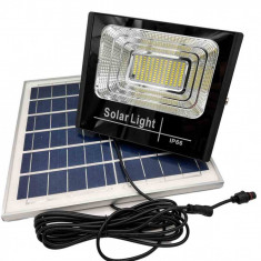 Kit Solar: Proiector solar led SMD, 100W, 60W, 40W si Panou Solar IP66 + Telecomanda