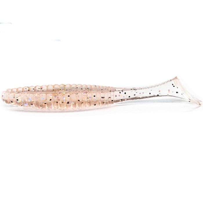 Shad Hide Up Stagger Original 2.5&quot;, 132 Light Peach Candy, 6.6cm, 2.2g, 7buc/pac