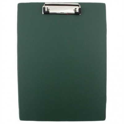 Clipboard A5 DACO Simplu, Verde, Material Plastic, Clipboarduri Simple, Clipboard Documente, Accesorii Documente, Suporturi de Scris, Suport de Scris, foto