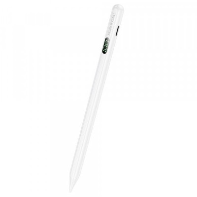 Touch Pen Borofone BG101 pentru Apple iPad Series, Versiune Activ, Alb foto