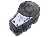 Bandă autoadezivă BRADY 12,7mm x 4,9m albă cu text negru