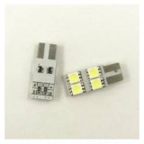 Set 2 becuri auto W5W/ T10- 4 Smd A alb