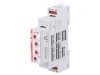 Timer Programabil SPDT 1s-10zile 250VAC/16A 24VDC/16A 12-240VAC RPC-1IP-UNI