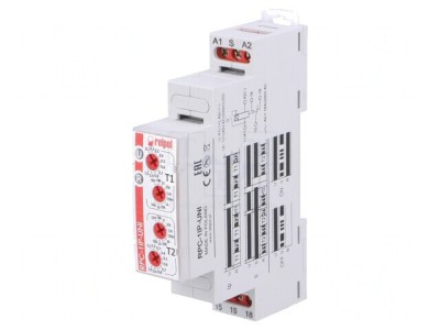 Timer Programabil SPDT 1s-10zile 250VAC/16A 24VDC/16A 12-240VAC RPC-1IP-UNI foto
