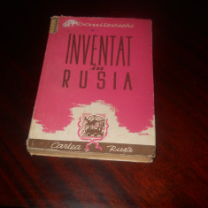 V. Danilevschi - Inventat în Rusia: contribuţii la istoria tehnicei ruse,1951