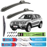 Ștergătoare Auto TeamCar&reg; BMW X3 F25 (2010&ndash;2017) &ndash; Set Complet Față + Spate