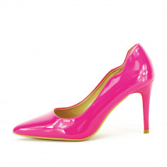 Pantofi fuxia lacuiti Tiffany 03