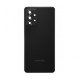 Capac Original cu geam camera Samsung Galaxy A72 negru Swap (SH)